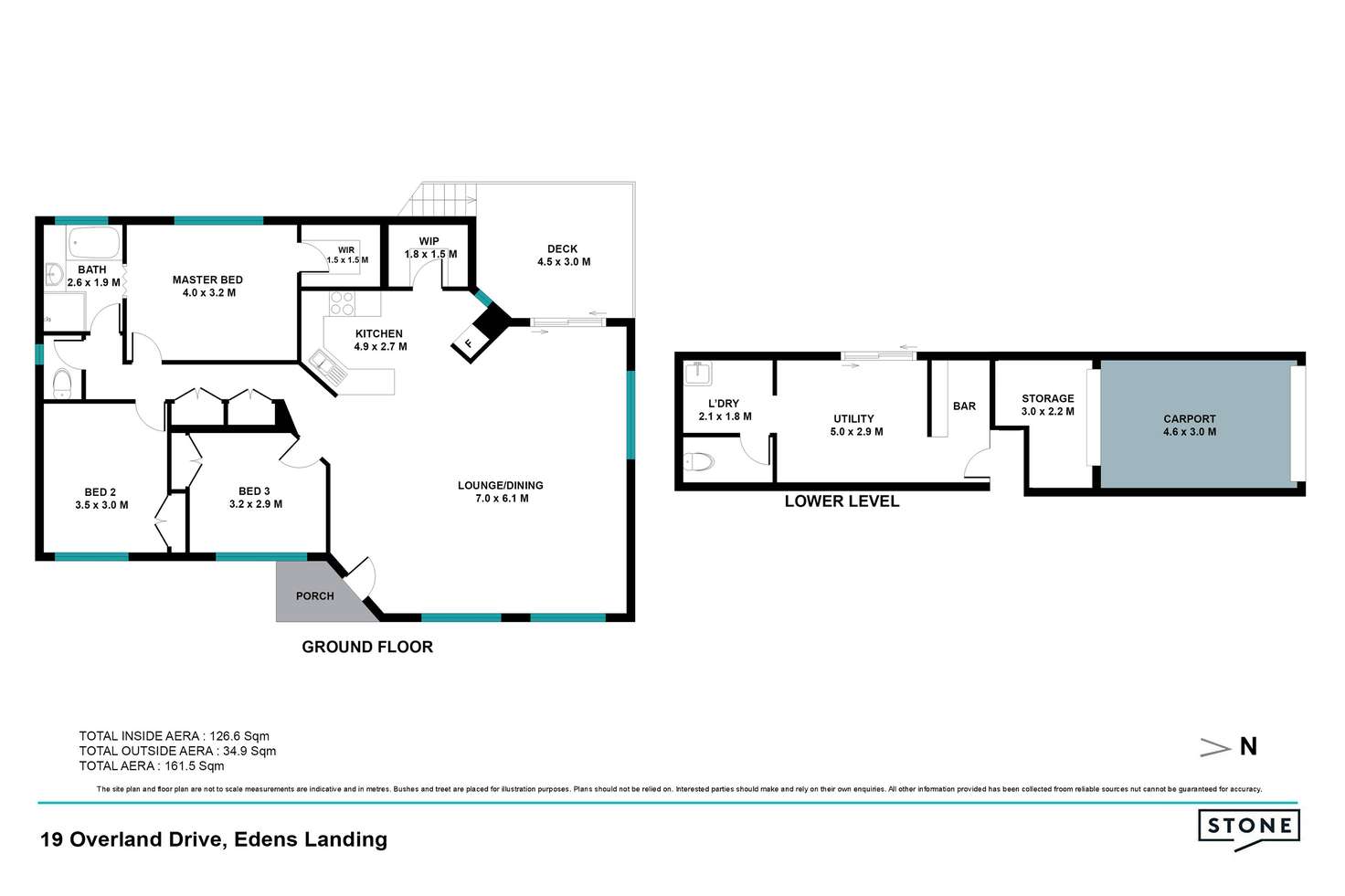 Floorplan of Homely house listing, 19 Overland Drive, Edens Landing QLD 4207