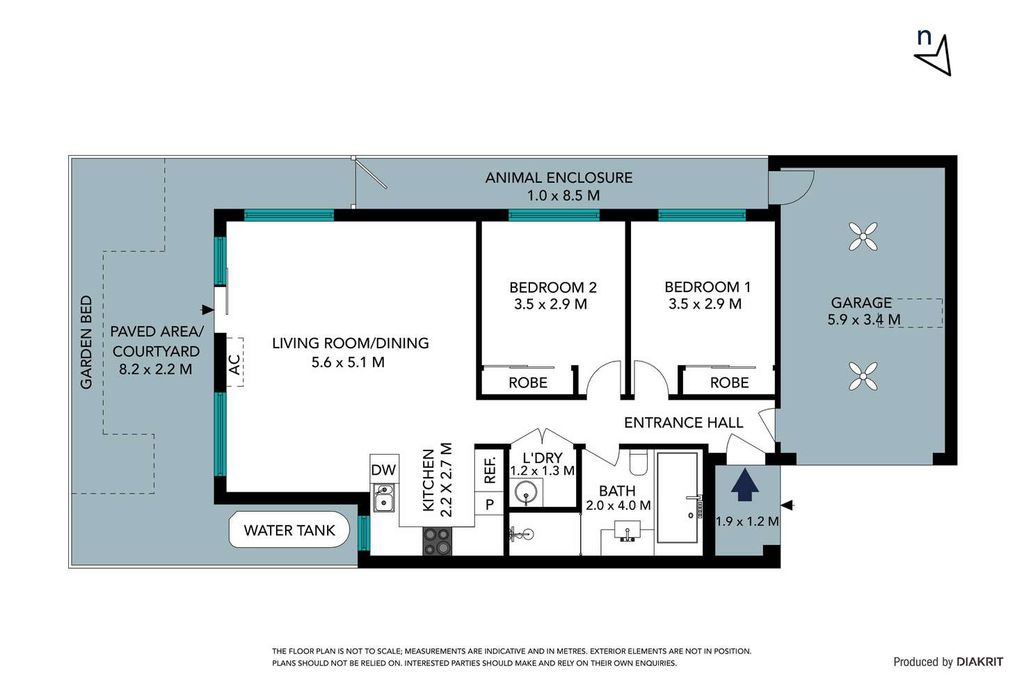Floorplan of Homely unit listing, 4/5 Dumbarton Street, Reservoir VIC 3073