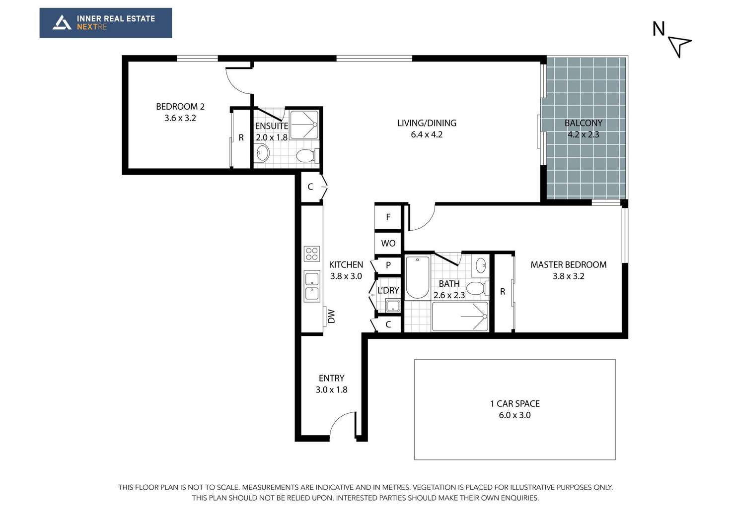 Floorplan of Homely apartment listing, 1H/9 Waterside Place, Docklands VIC 3008