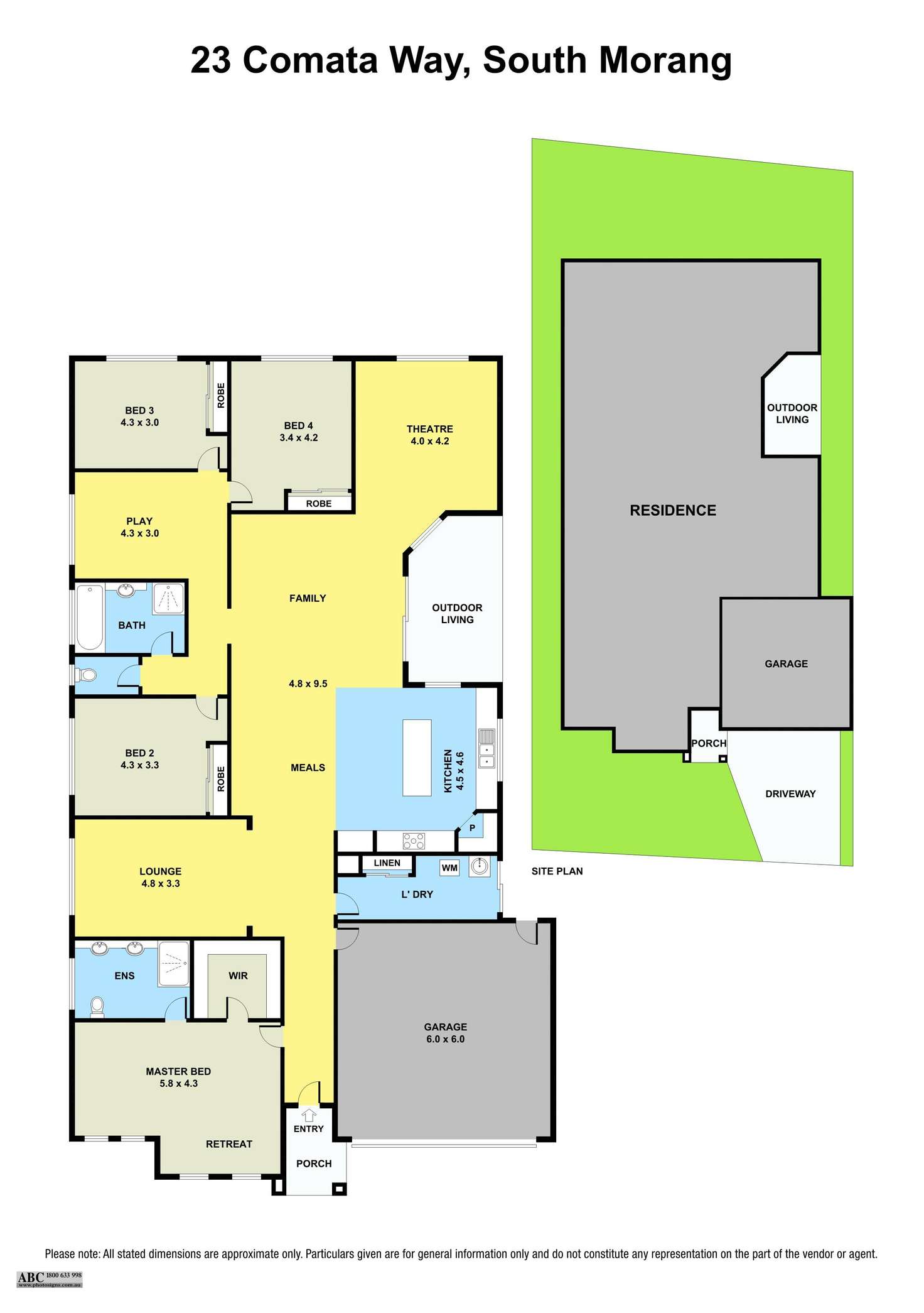 Floorplan of Homely house listing, 23 Comata Way, South Morang VIC 3752