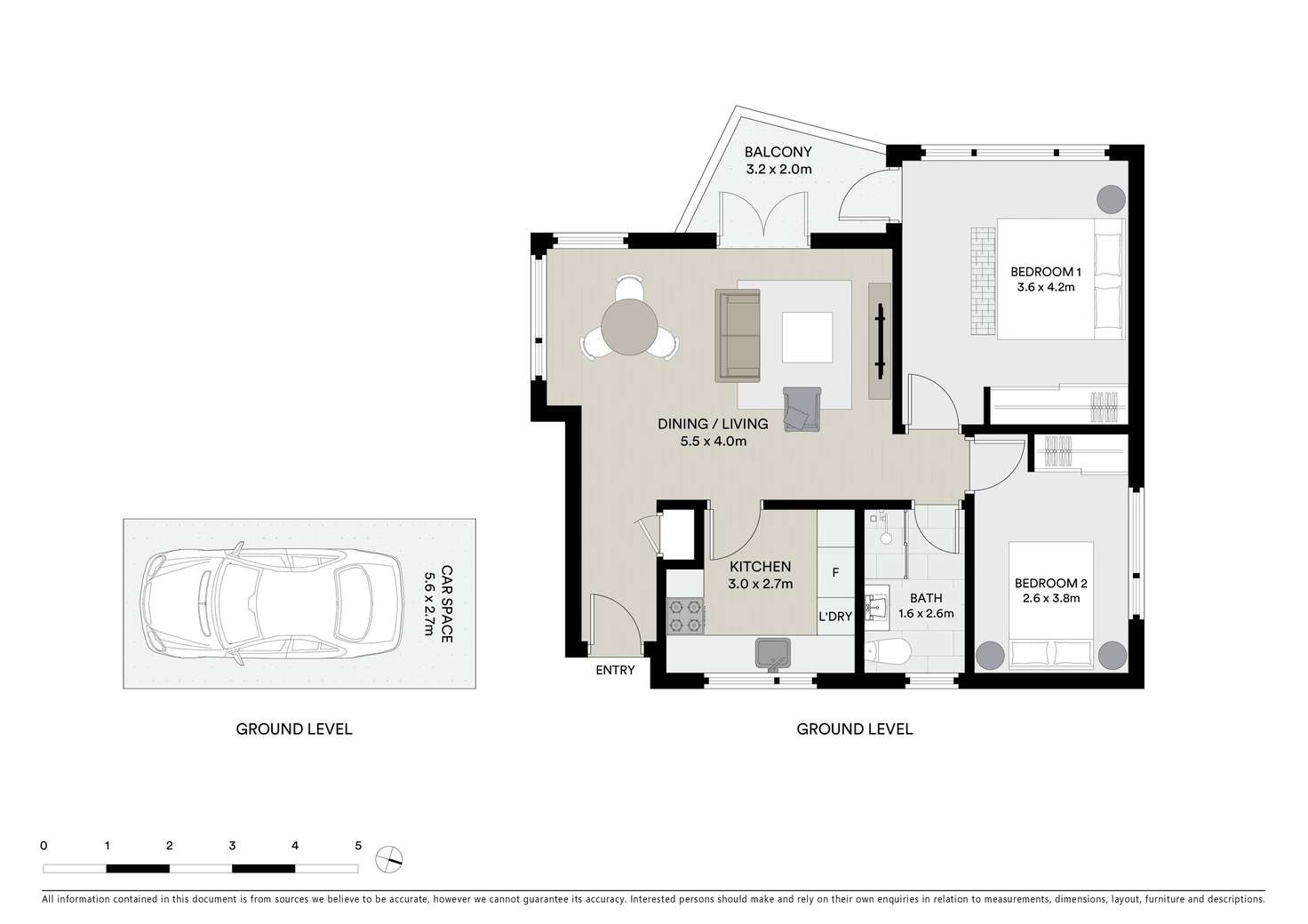 Floorplan of Homely apartment listing, 10/72 Murdoch Street, Cremorne NSW 2090