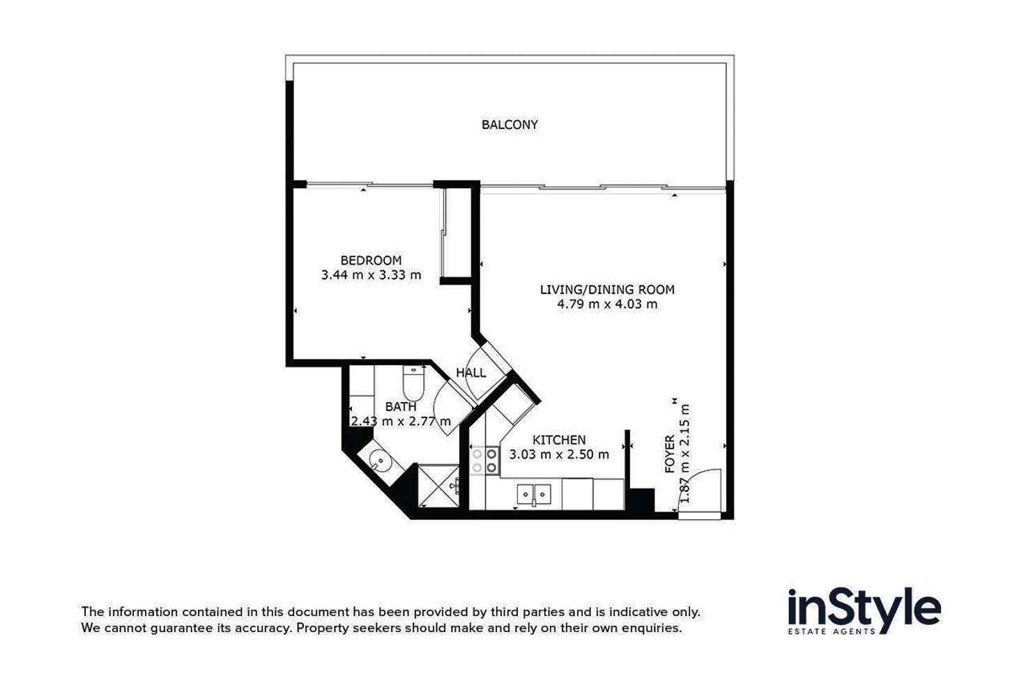 Floorplan of Homely apartment listing, 143/8 Jardine Street, Kingston ACT 2604