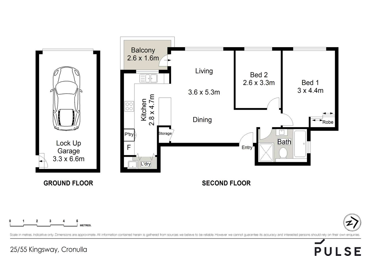 Floorplan of Homely apartment listing, 25/55-59 Kingsway, Cronulla NSW 2230