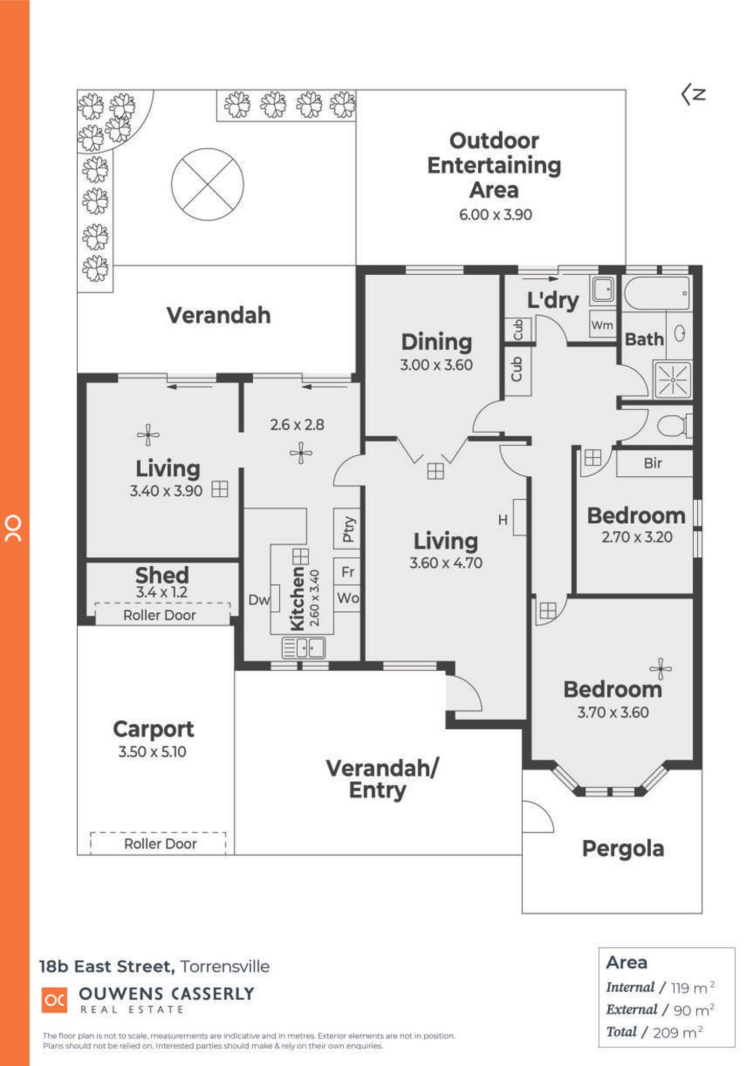 Floorplan of Homely house listing, 18B East Street, Torrensville SA 5031