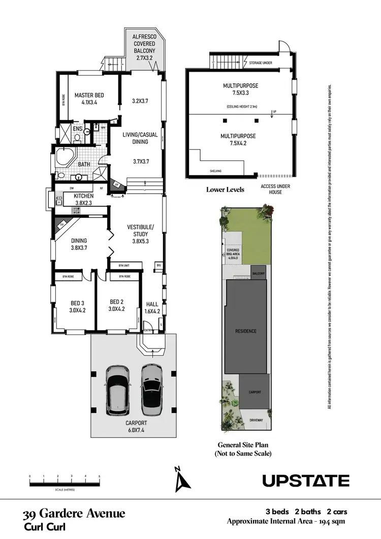 Floorplan of Homely house listing, 39 Gardere Avenue, Curl Curl NSW 2096