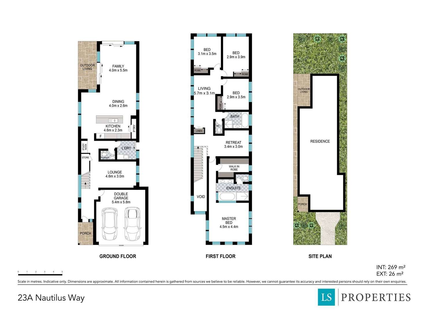 Floorplan of Homely house listing, 23a Nautilus Way, Kingscliff NSW 2487