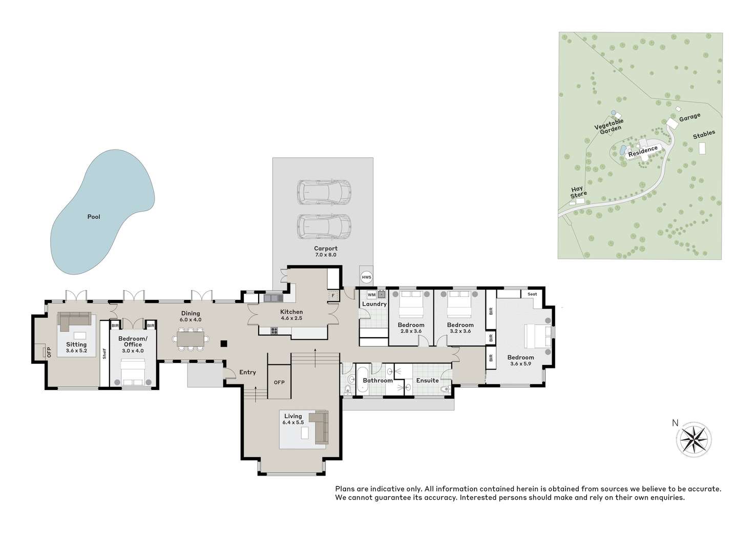 Floorplan of Homely house listing, 101 Pateena Road, Travellers Rest TAS 7250