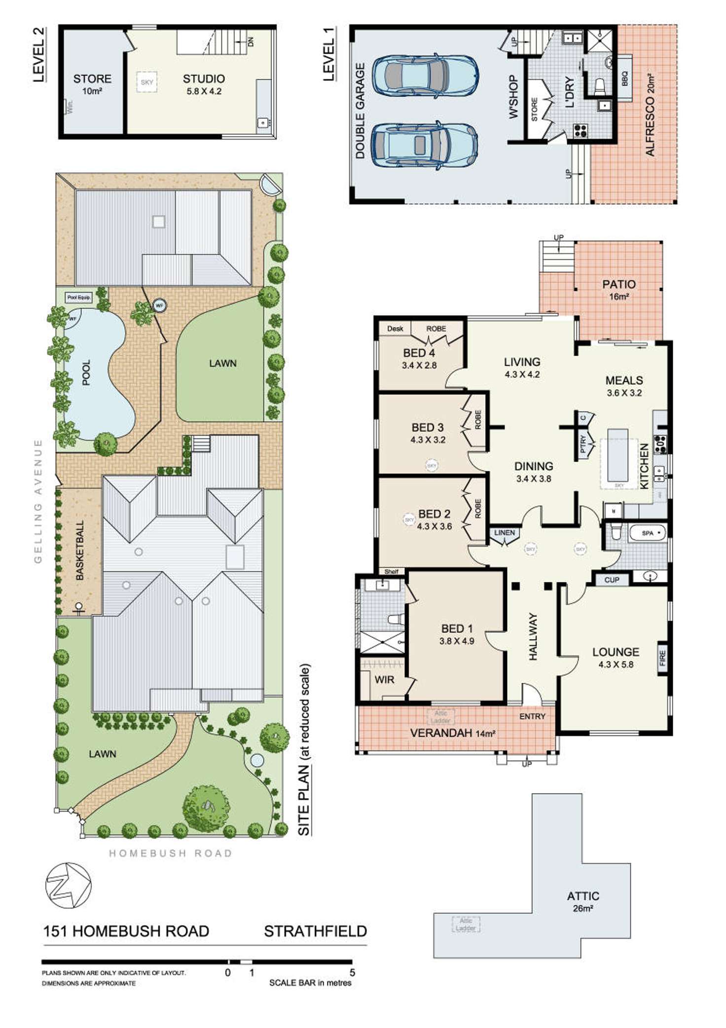 Floorplan of Homely house listing, 151 Homebush Road, Strathfield NSW 2135
