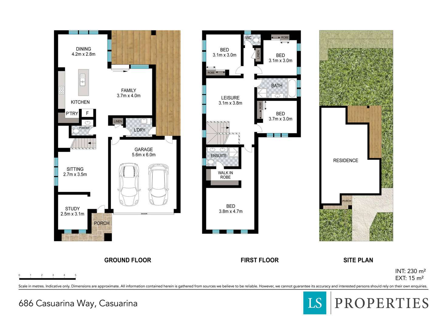 Floorplan of Homely house listing, 686 Casuarina Way, Casuarina NSW 2487