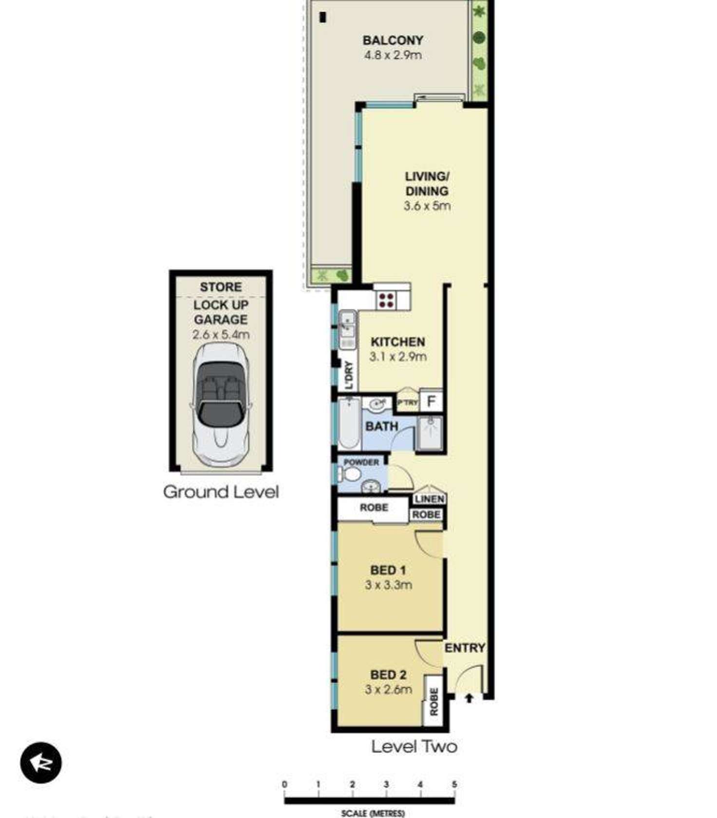 Floorplan of Homely apartment listing, 4/16 Avon Road, Dee Why NSW 2099