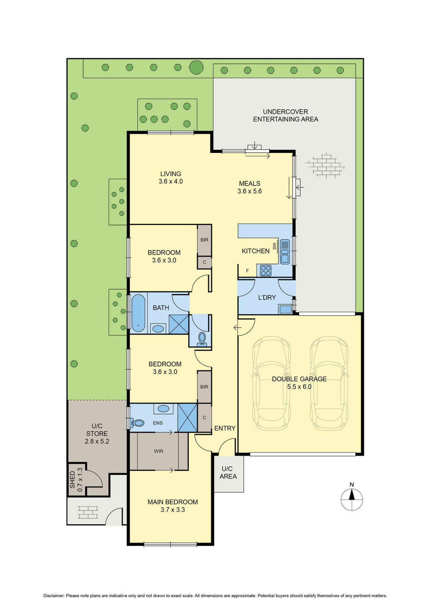 Floorplan of Homely unit listing, 7/9-15 Higgs Circuit, Sunbury VIC 3429