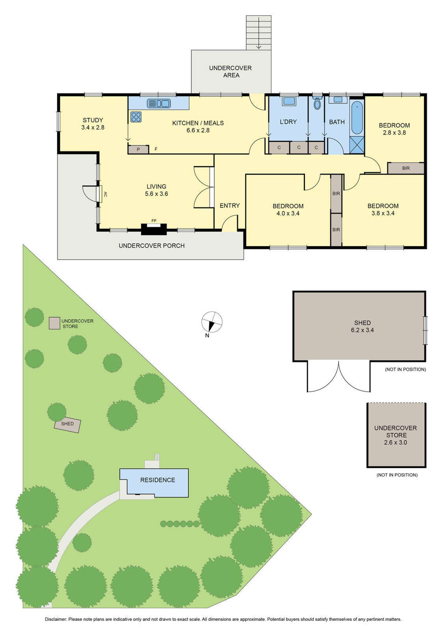 Floorplan of Homely house listing, 10 Sambell Road, Sunbury VIC 3429