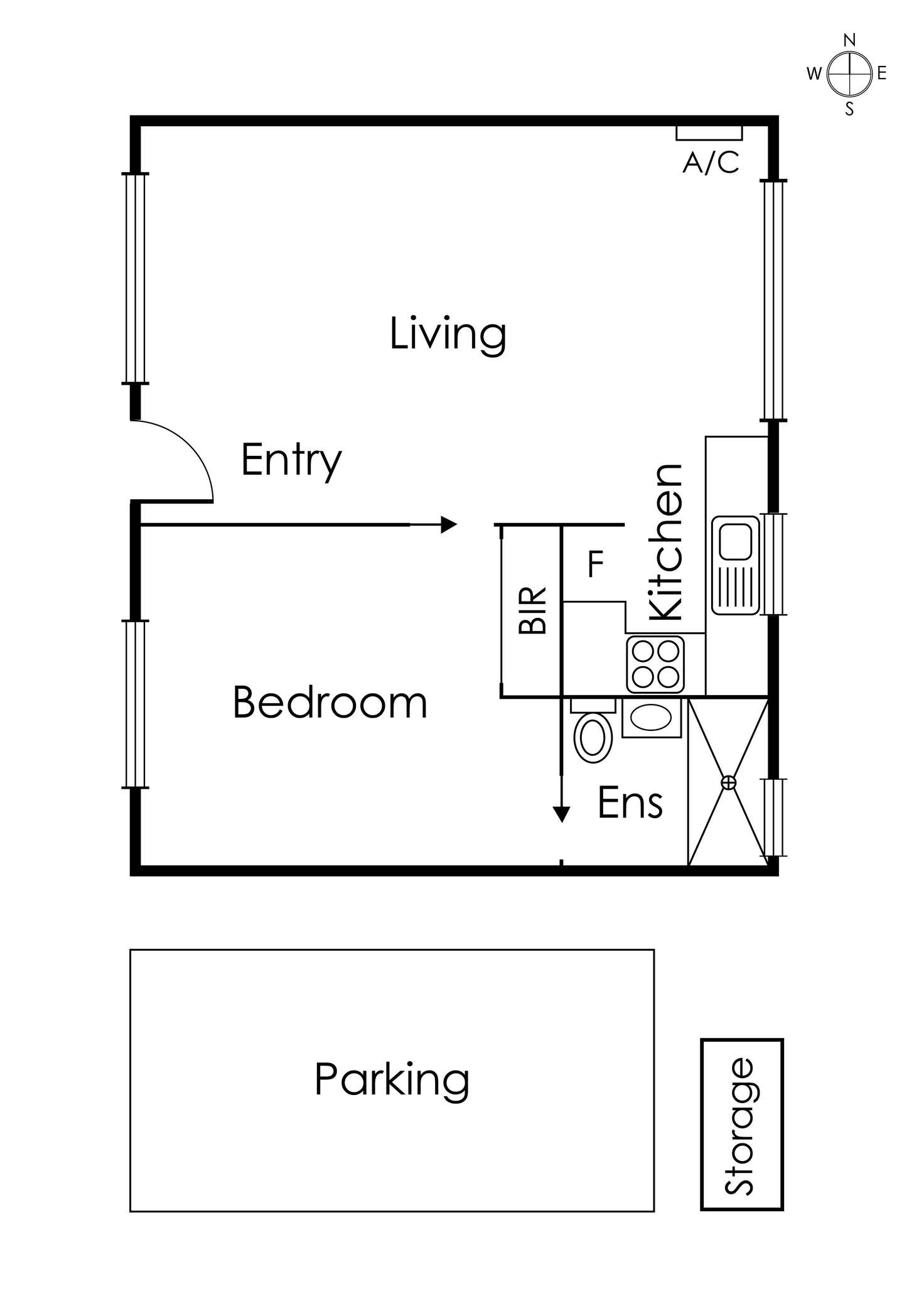 Floorplan of Homely apartment listing, 11/647 Toorak Road, Toorak VIC 3142