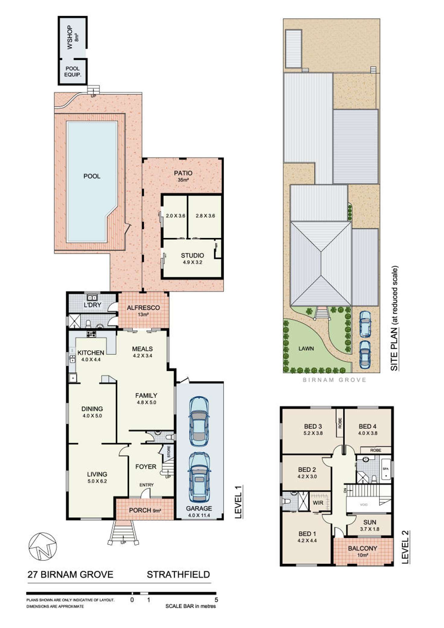 Floorplan of Homely house listing, 27 Birnam Grove, Strathfield NSW 2135