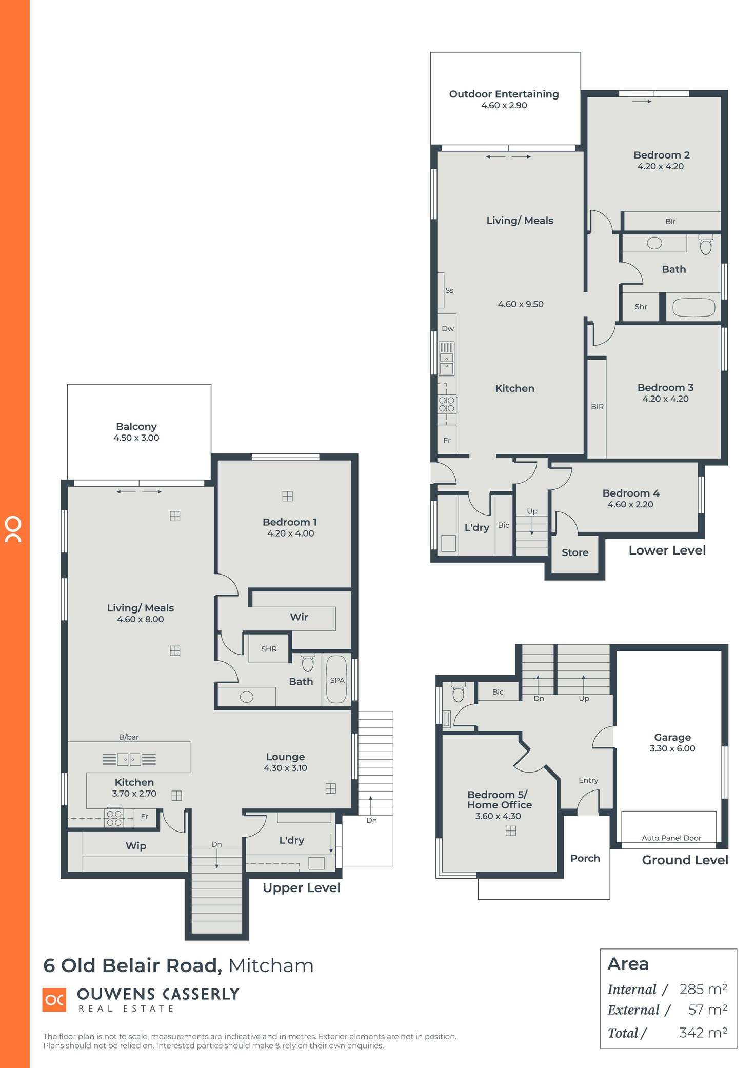Floorplan of Homely house listing, 6 Old Belair Road (opposite Tolmer Court), Mitcham SA 5062