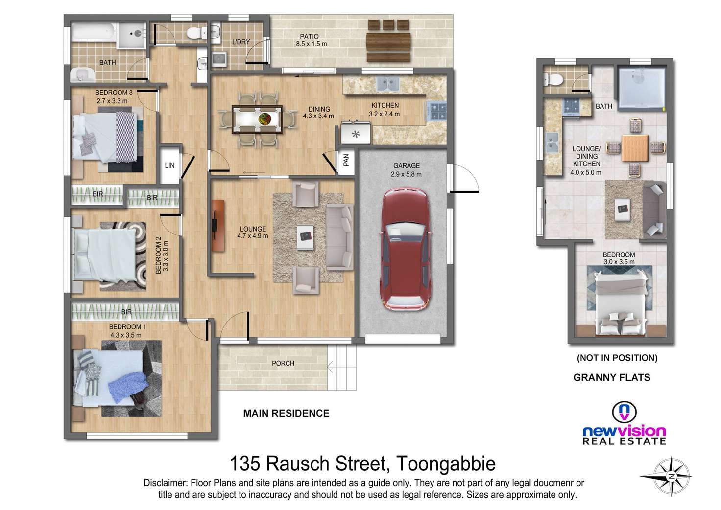 Floorplan of Homely house listing, 135 Rausch Street, Toongabbie NSW 2146