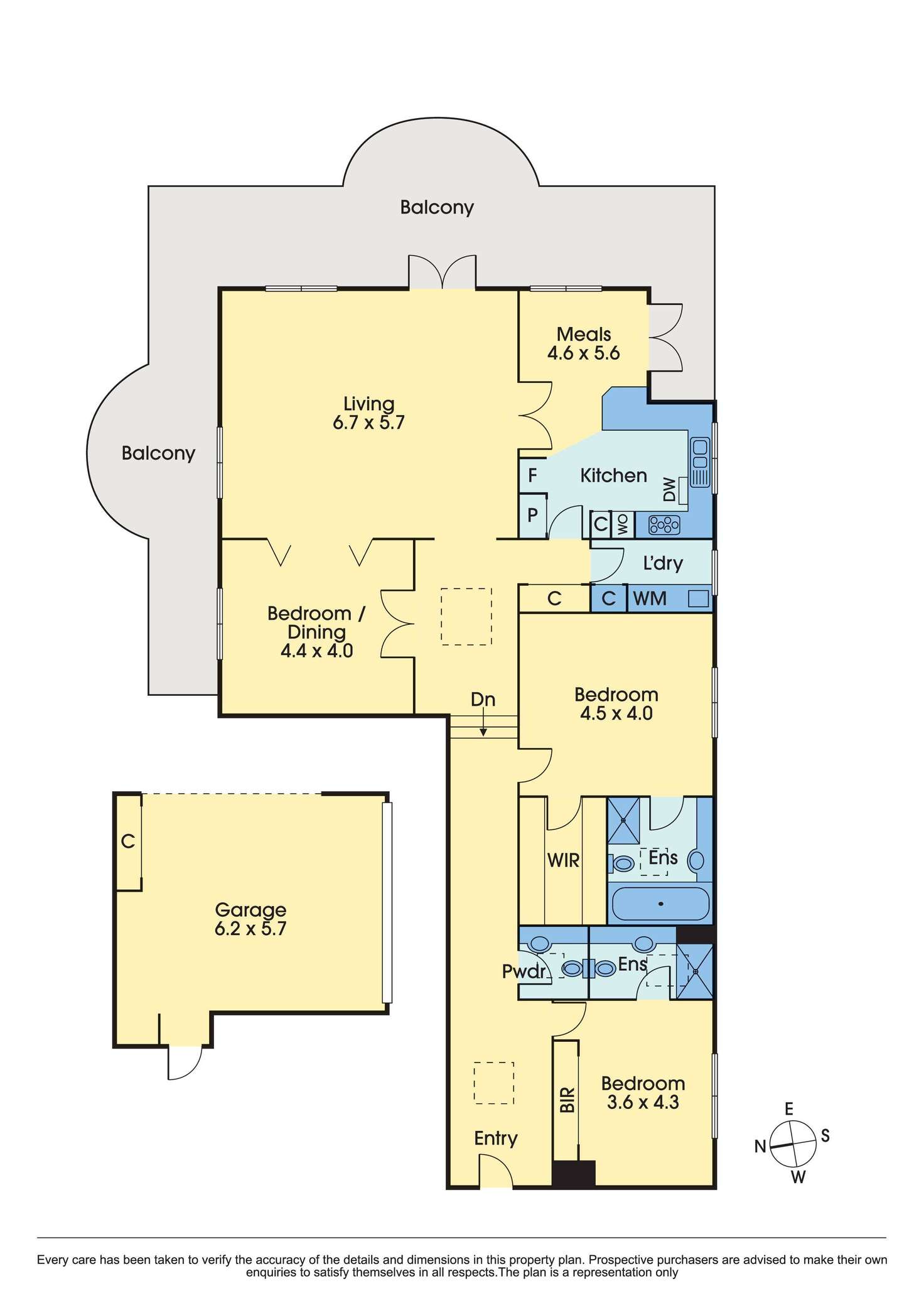 Floorplan of Homely apartment listing, 3/635 Orrong Road, Toorak VIC 3142