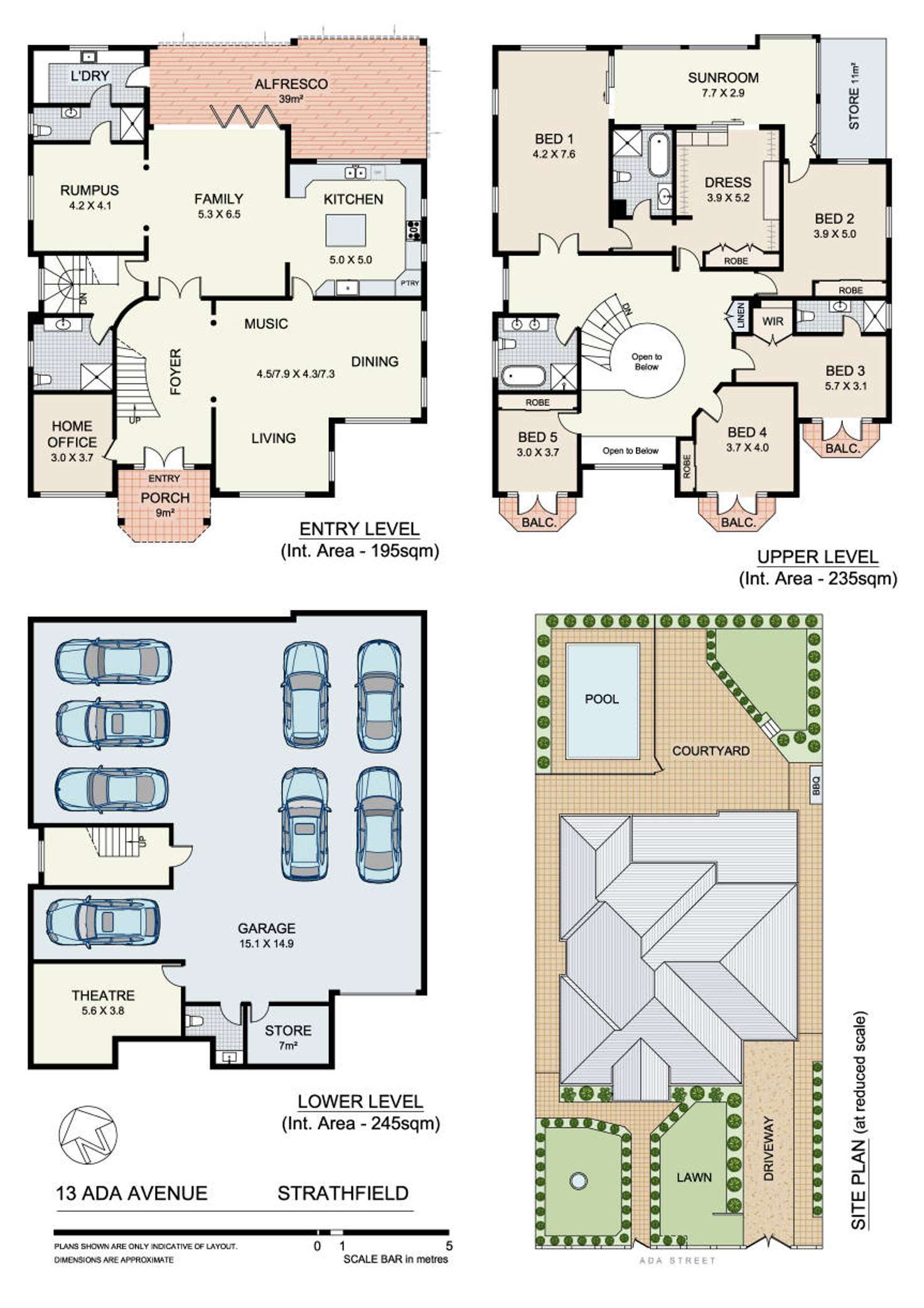 Floorplan of Homely house listing, 13 Ada Avenue, Strathfield NSW 2135