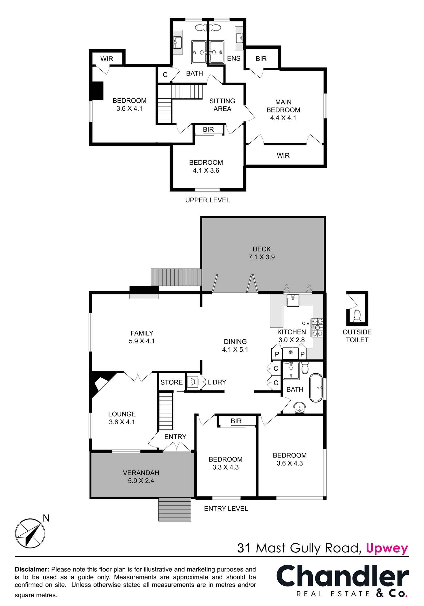 Floorplan of Homely house listing, 29 Mast Gully Road, Upwey VIC 3158