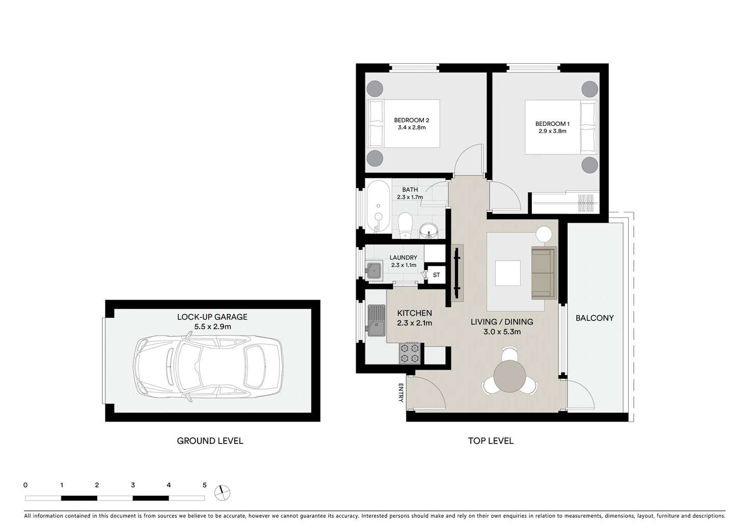 Floorplan of Homely unit listing, 22/14-16 French Street, Kogarah NSW 2217