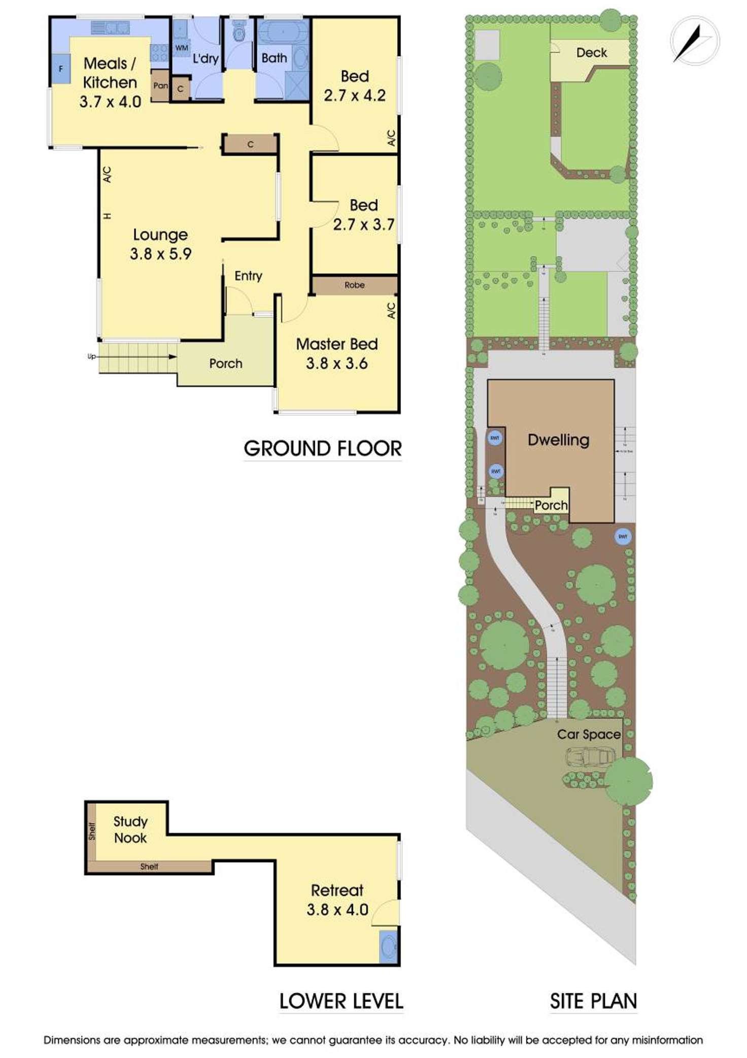 Floorplan of Homely house listing, 64 St Helena Road, Greensborough VIC 3088