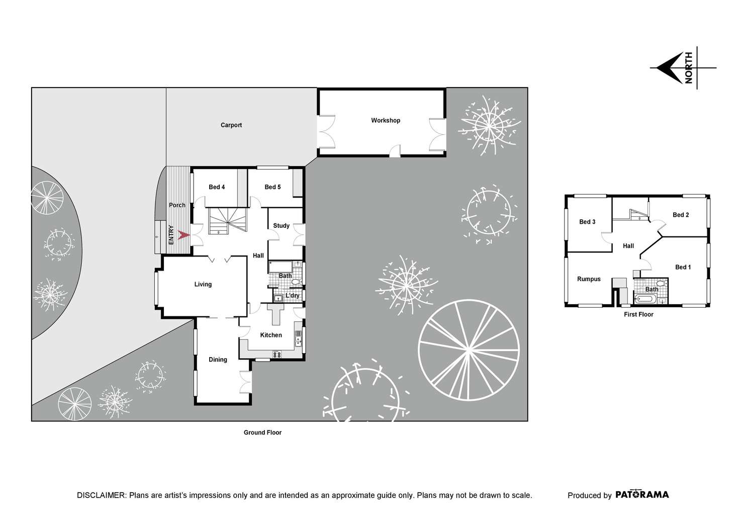 Floorplan of Homely house listing, 9 Glynn Street, Hughes ACT 2605