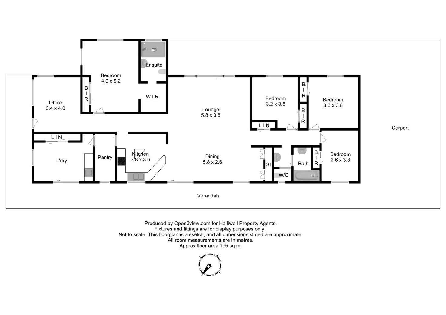 Floorplan of Homely house listing, 24 Bundarra Drive, Squeaking Point TAS 7307