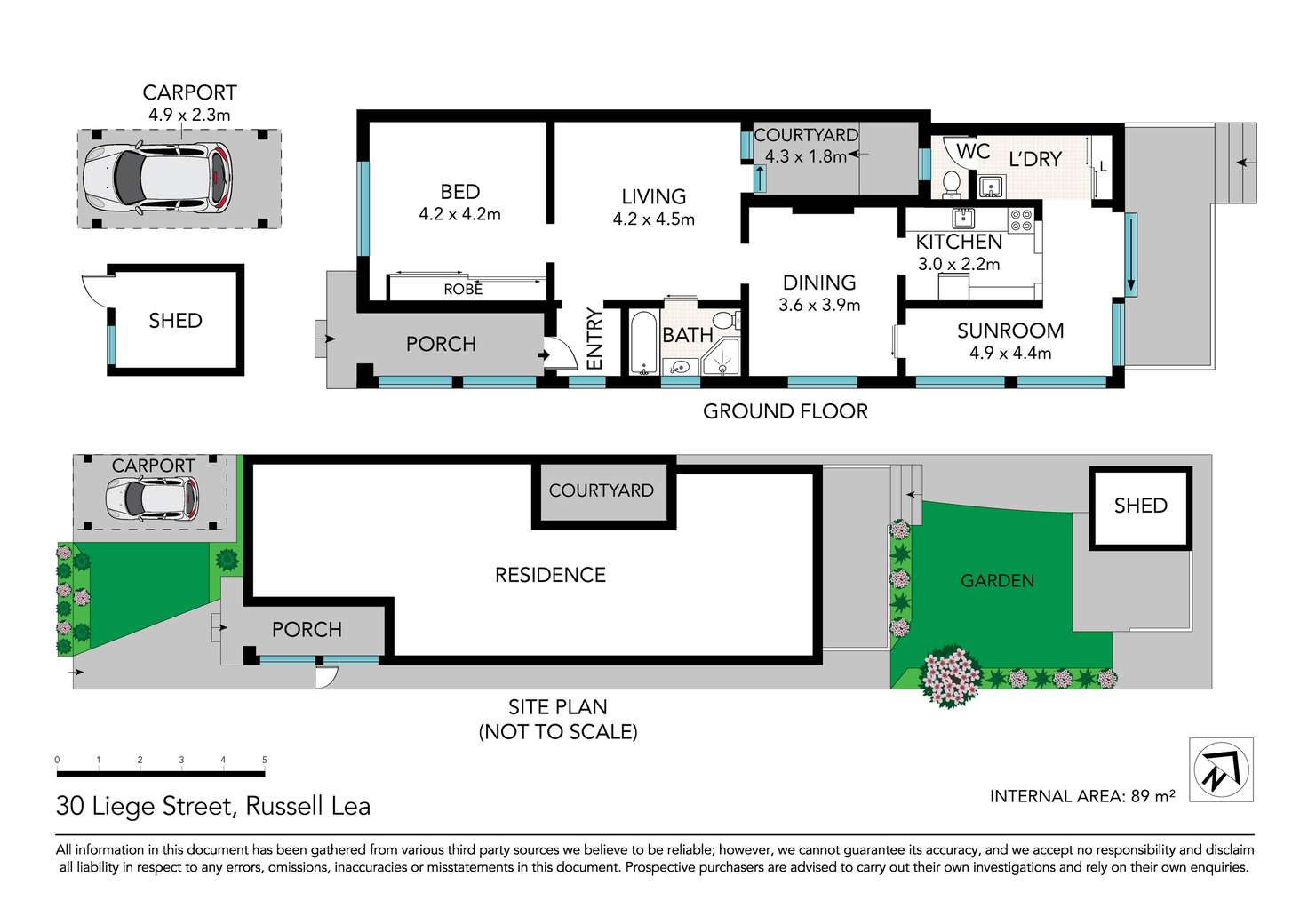 Floorplan of Homely house listing, 30 Liege Street, Russell Lea NSW 2046