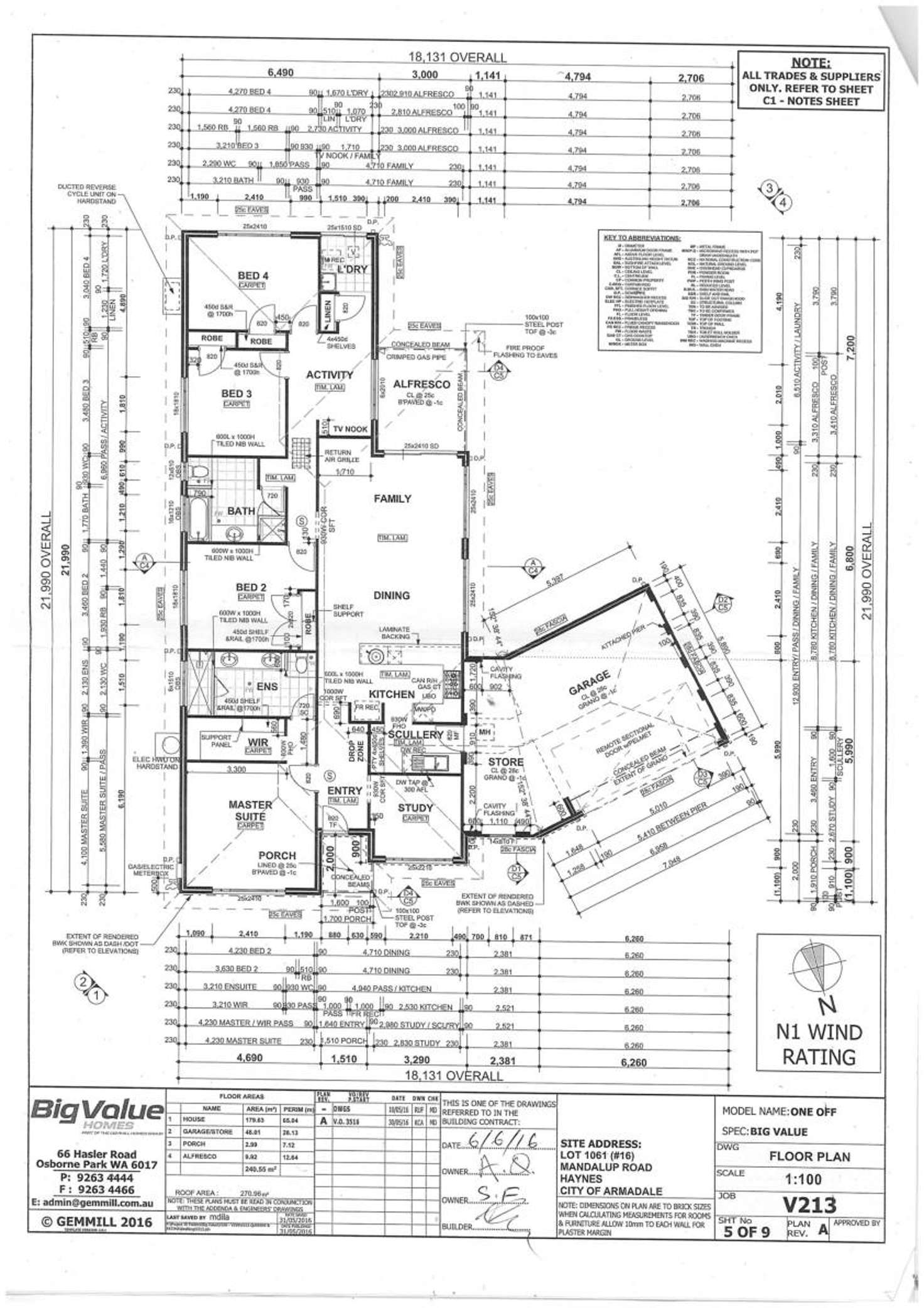 Floorplan of Homely house listing, 16 Mandalup Road, Haynes WA 6112