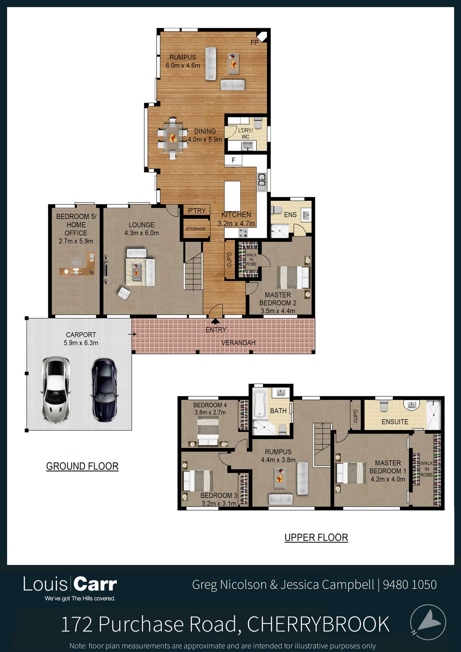 Floorplan of Homely house listing, 172 Purchase Road, Cherrybrook NSW 2126