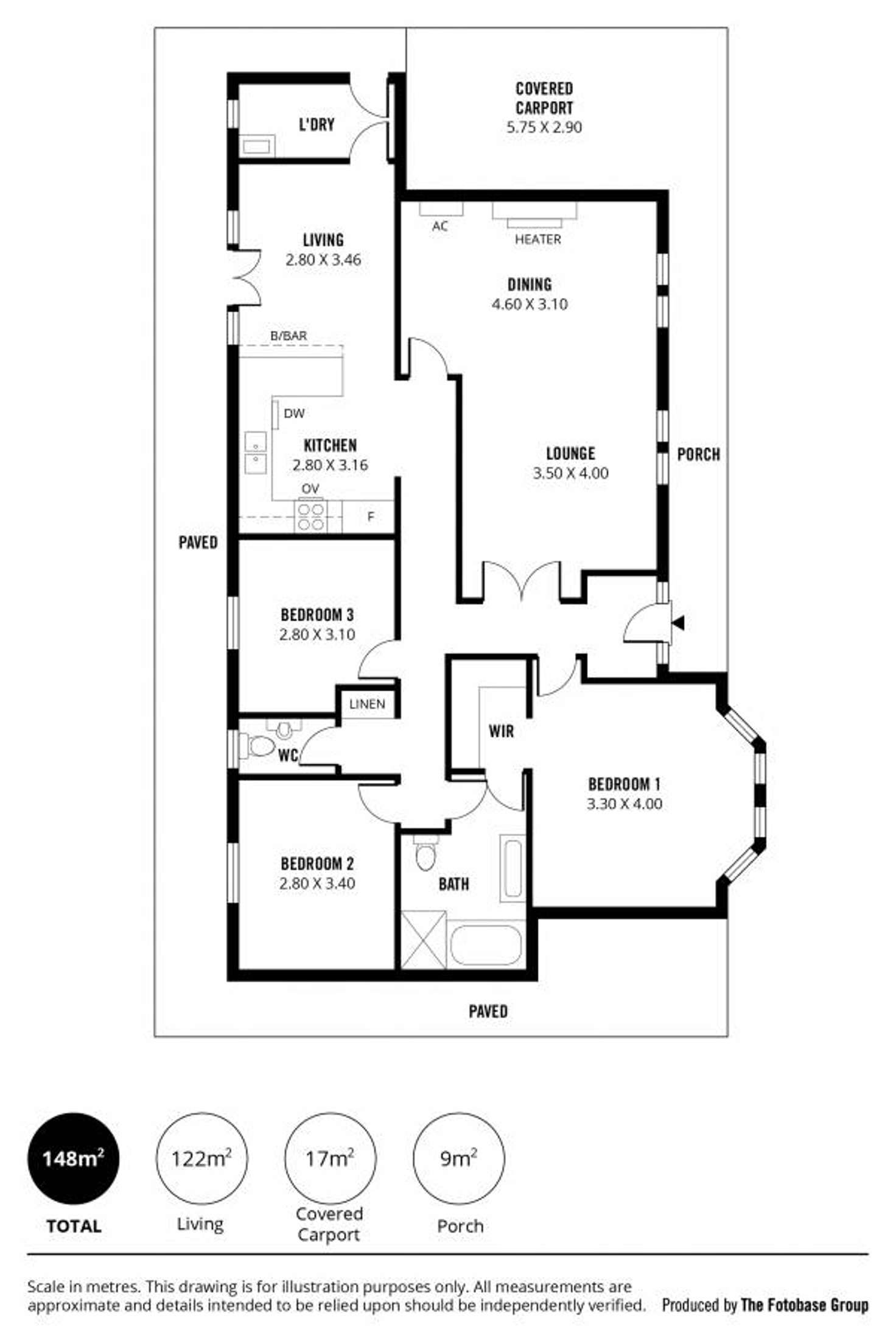 Floorplan of Homely house listing, 8 Foster Street, Parkside SA 5063