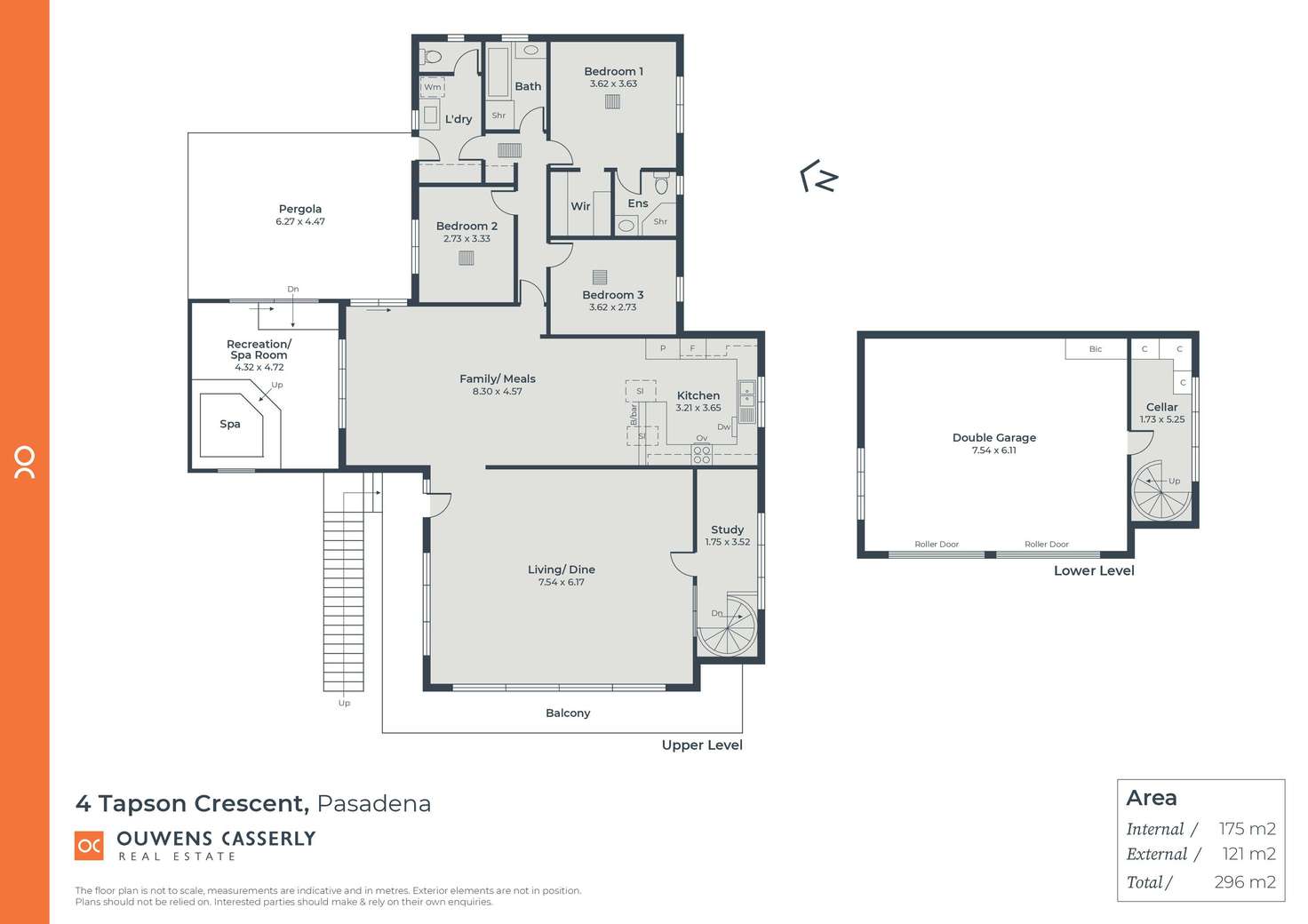 Floorplan of Homely house listing, 4 Tapson Crescent, Pasadena SA 5042