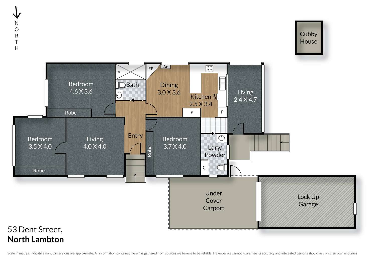 Floorplan of Homely house listing, 53 Dent Street, North Lambton NSW 2299