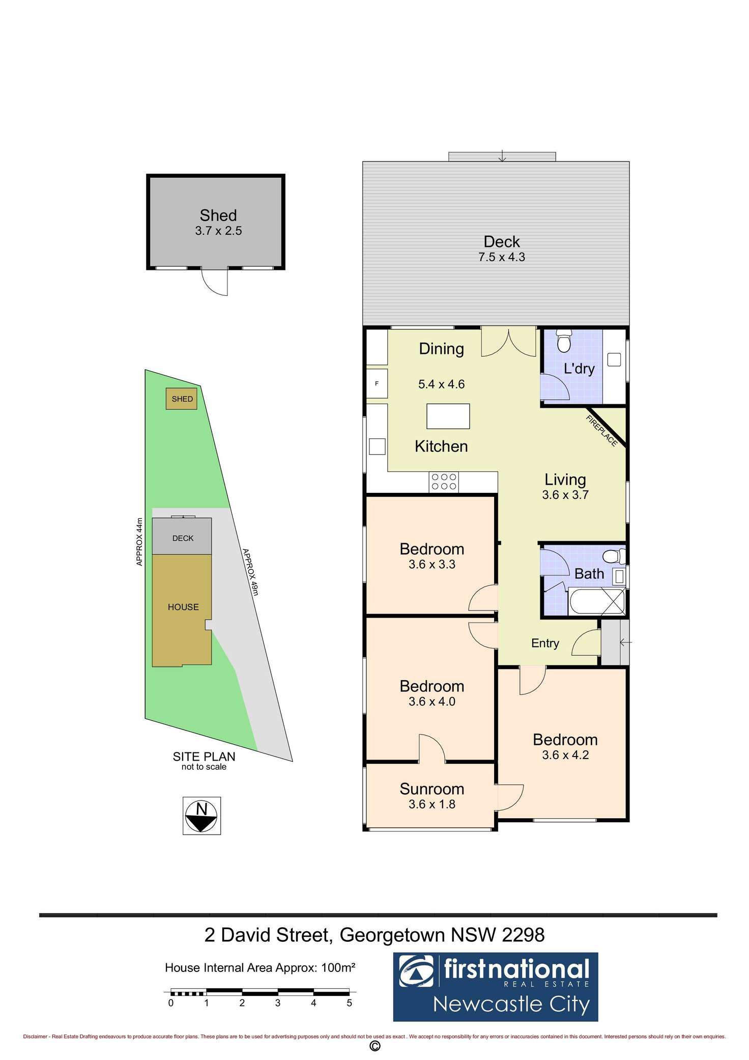 Floorplan of Homely house listing, 2 David Street, Georgetown NSW 2298