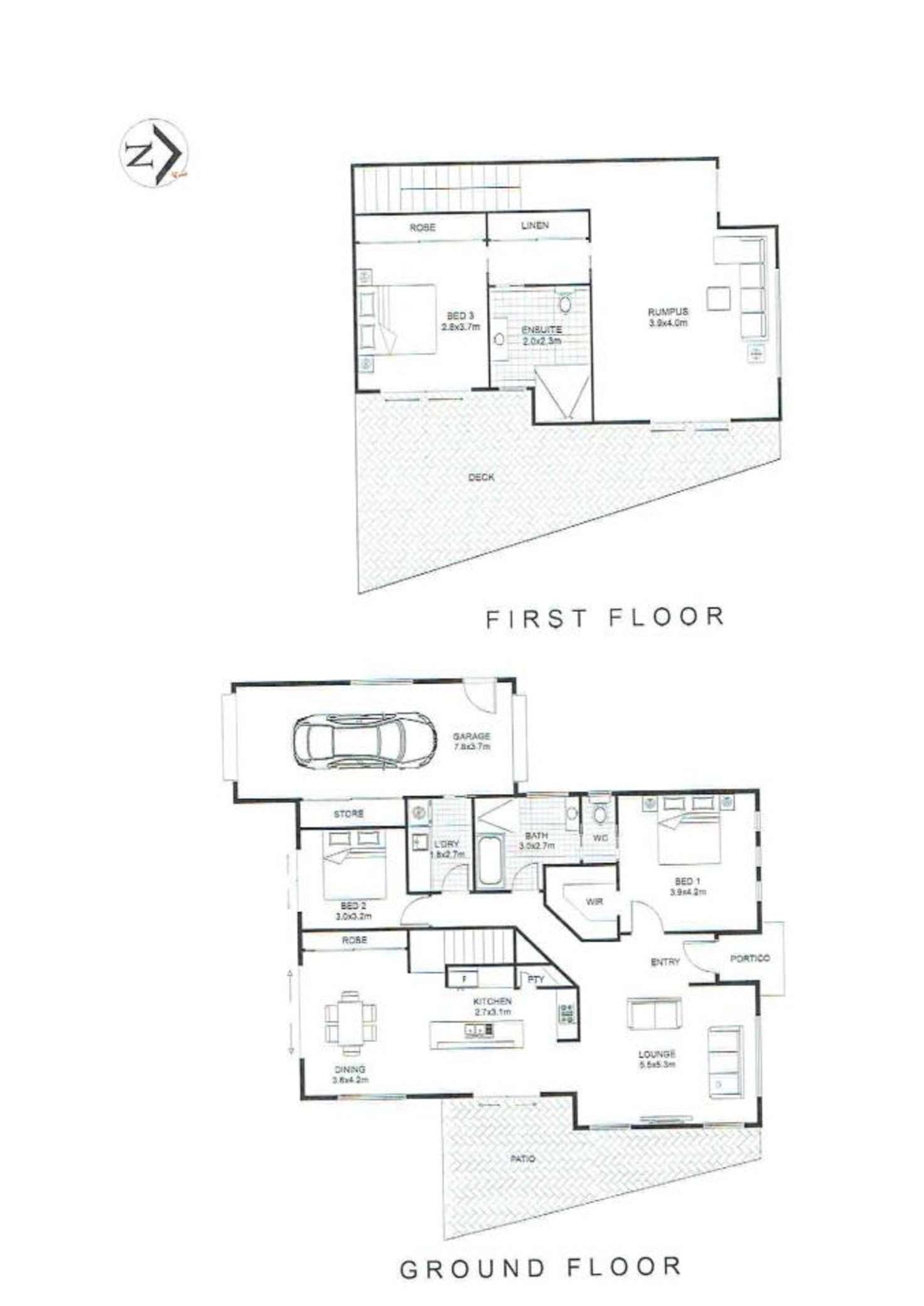 Floorplan of Homely house listing, 5 Douglas Court, Port Sorell TAS 7307