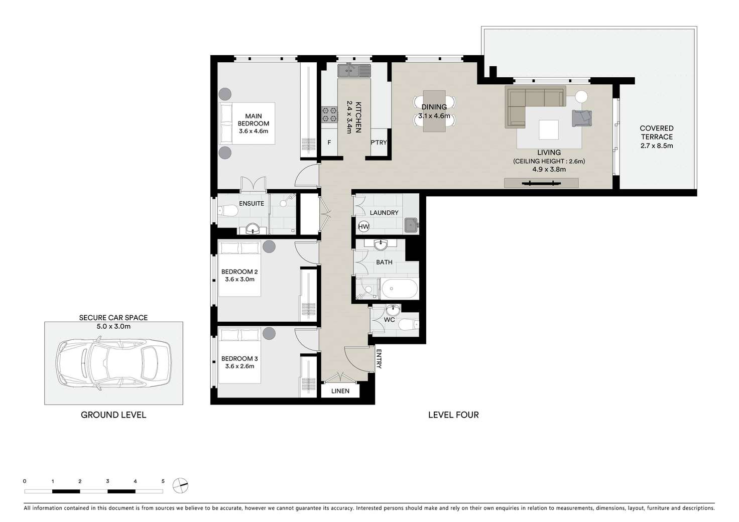 Floorplan of Homely apartment listing, 26/2 Pacific Street, Bronte NSW 2024