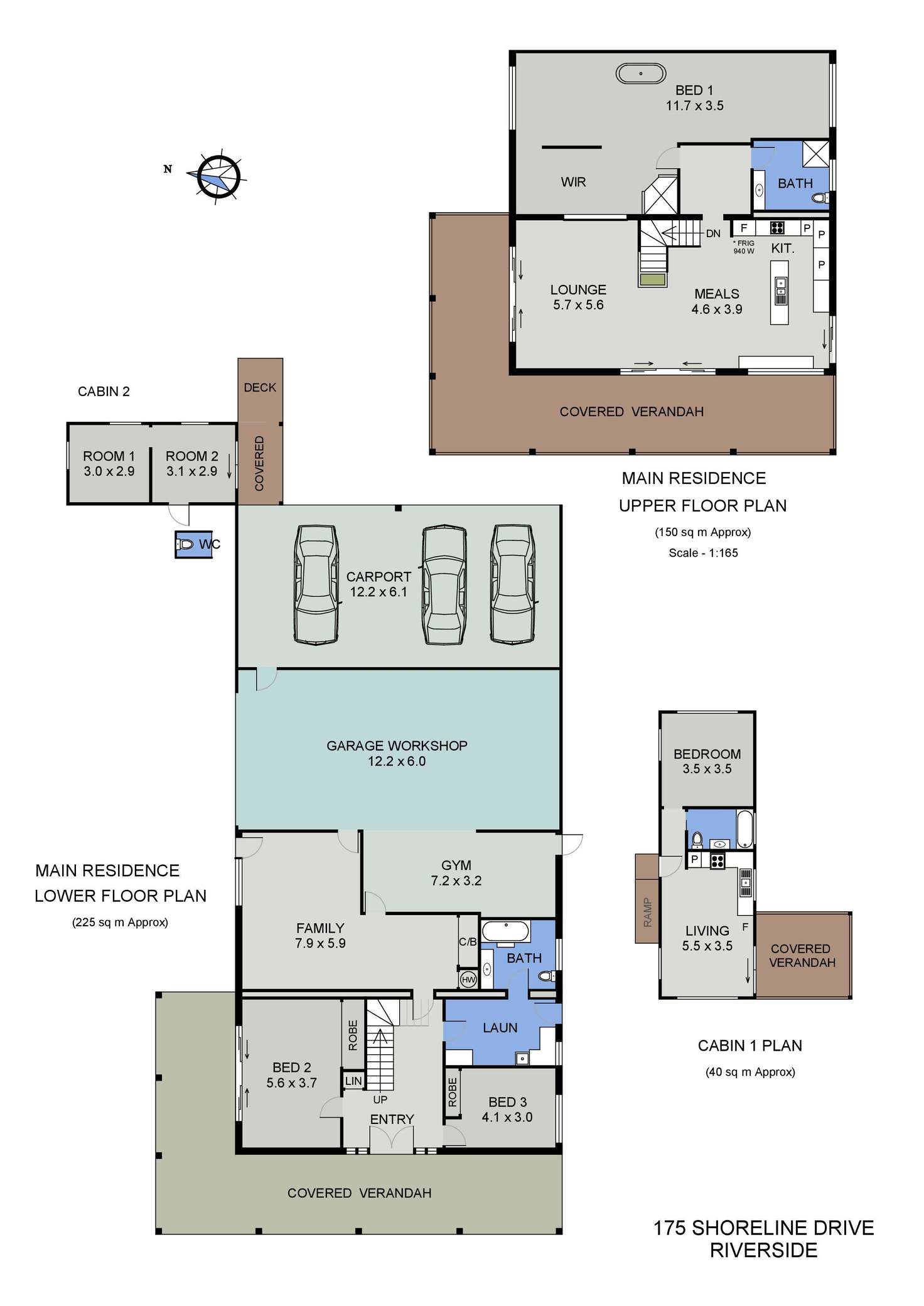 Floorplan of Homely house listing, 175 Shoreline Drive, Riverside NSW 2444