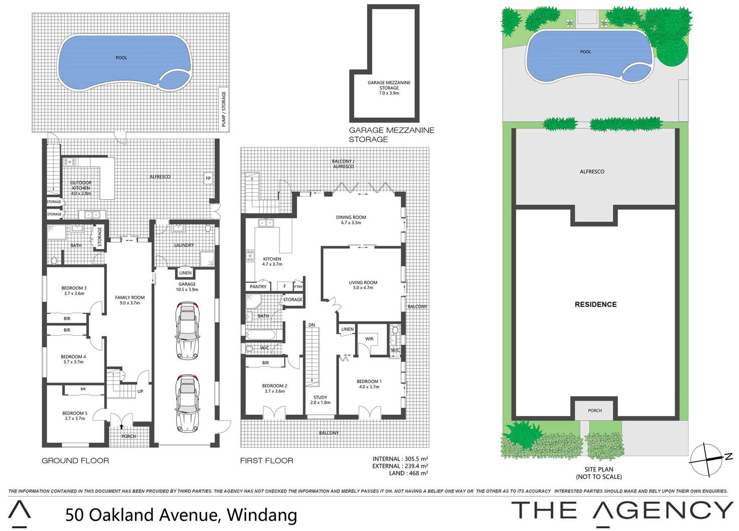 Floorplan of Homely house listing, 50 Oakland Avenue, Windang NSW 2528