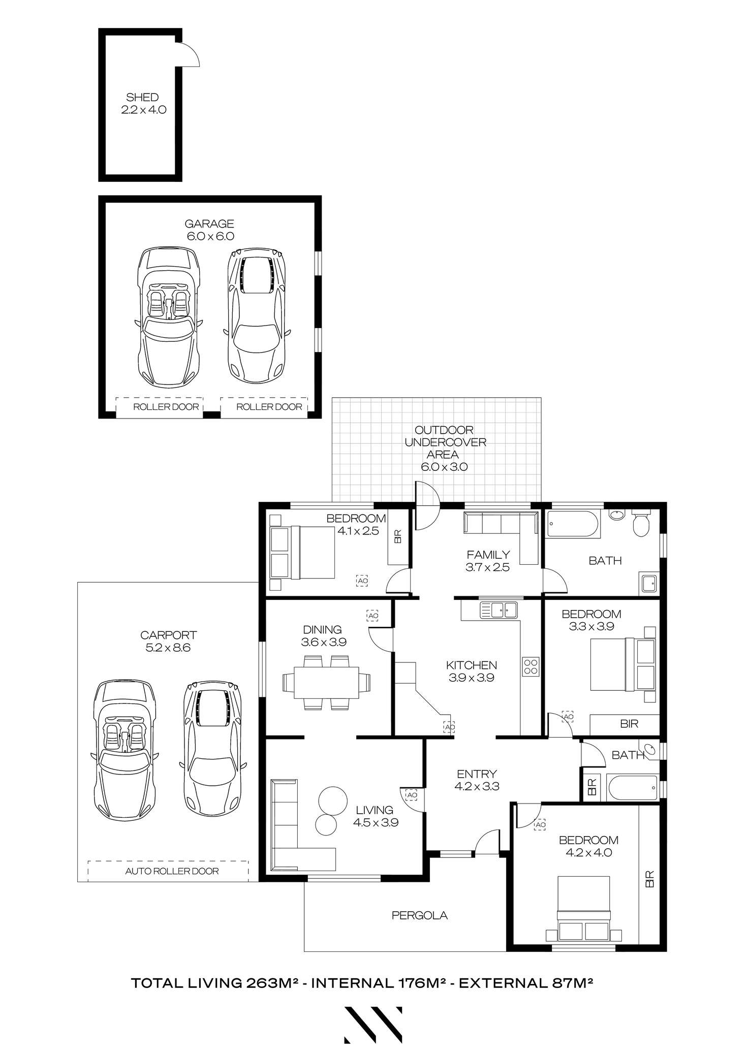Floorplan of Homely house listing, 18 Tarranna Avenue, Park Holme SA 5043