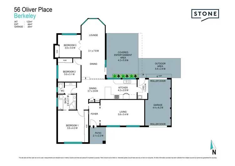 Floorplan of Homely house listing, 56 Oliver Place, Berkeley NSW 2506