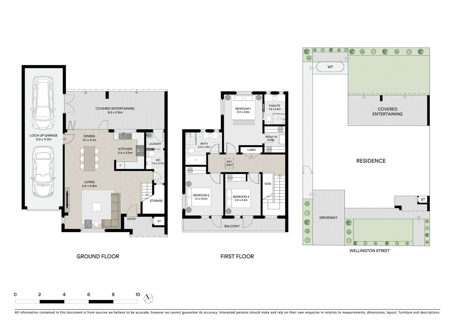 Floorplan of Homely semiDetached listing, 13 Wellington Street, Sans Souci NSW 2219
