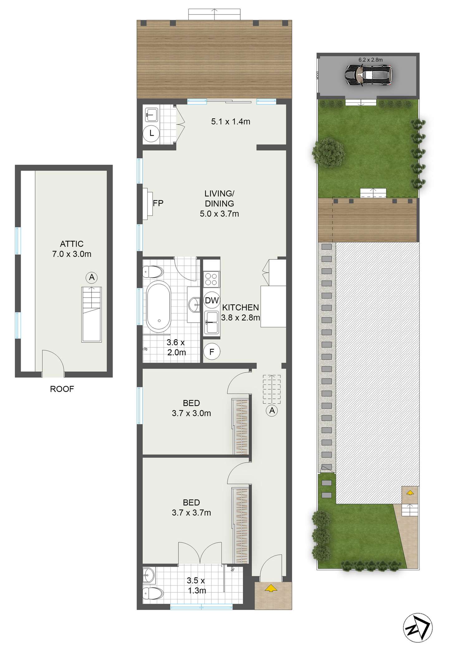 Floorplan of Homely house listing, 26 Hannan Street, Maroubra NSW 2035