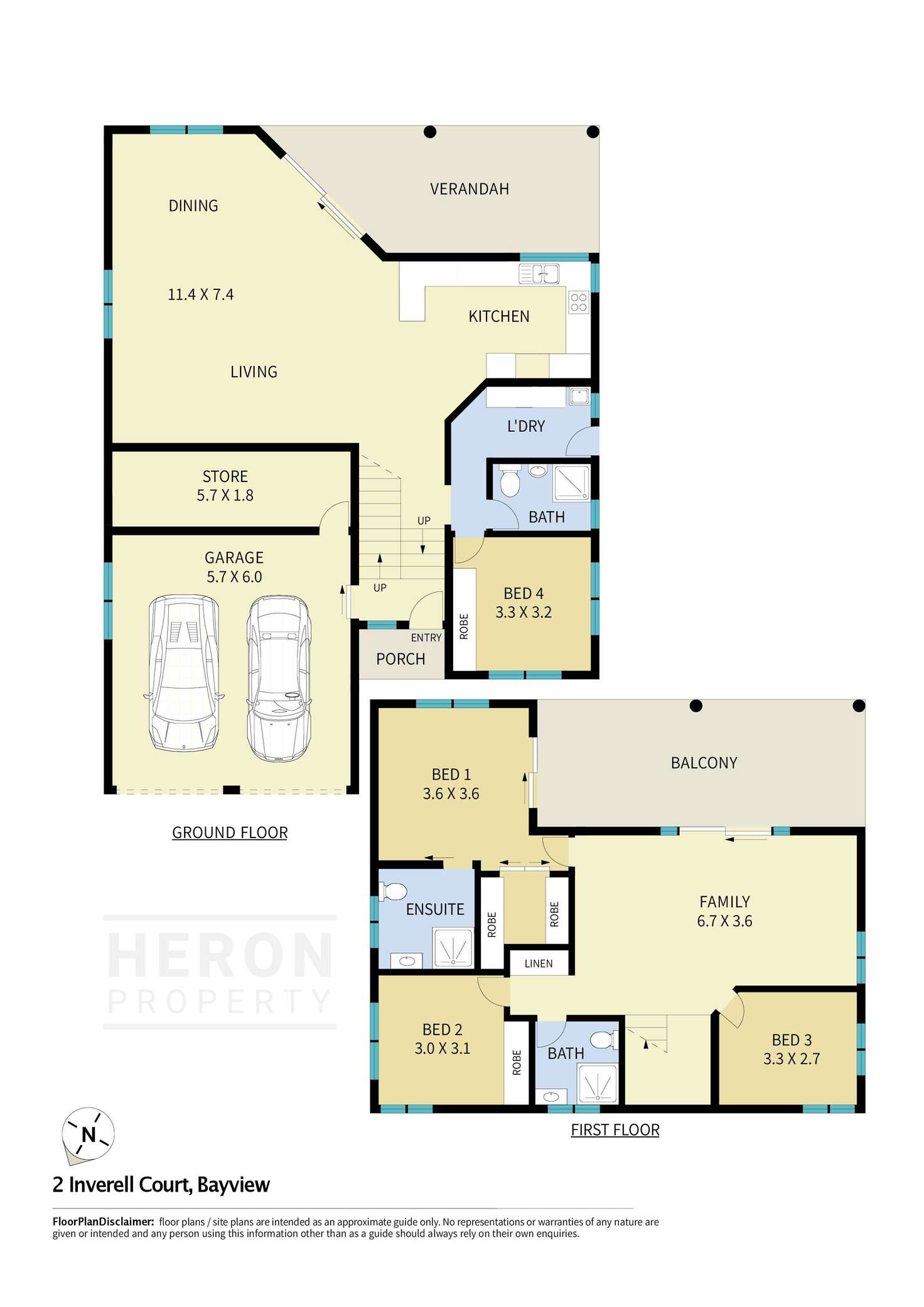 Floorplan of Homely house listing, 2 Inverell Court, Bayview NT 820