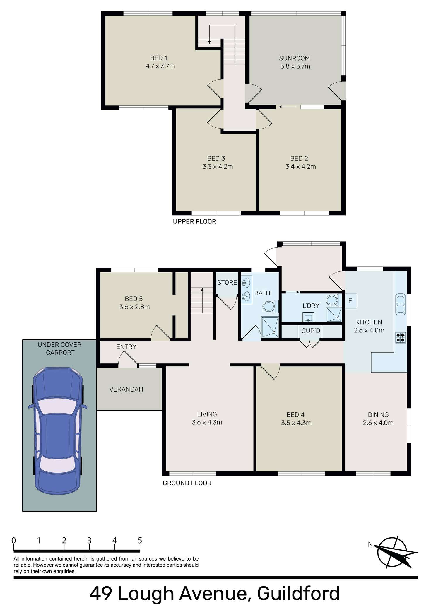 Floorplan of Homely house listing, 49 Lough Avenue, Guildford NSW 2161