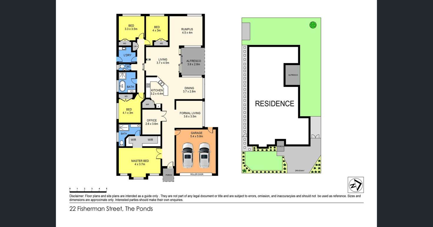 Floorplan of Homely house listing, 22 Fisherman Street, The Ponds NSW 2769