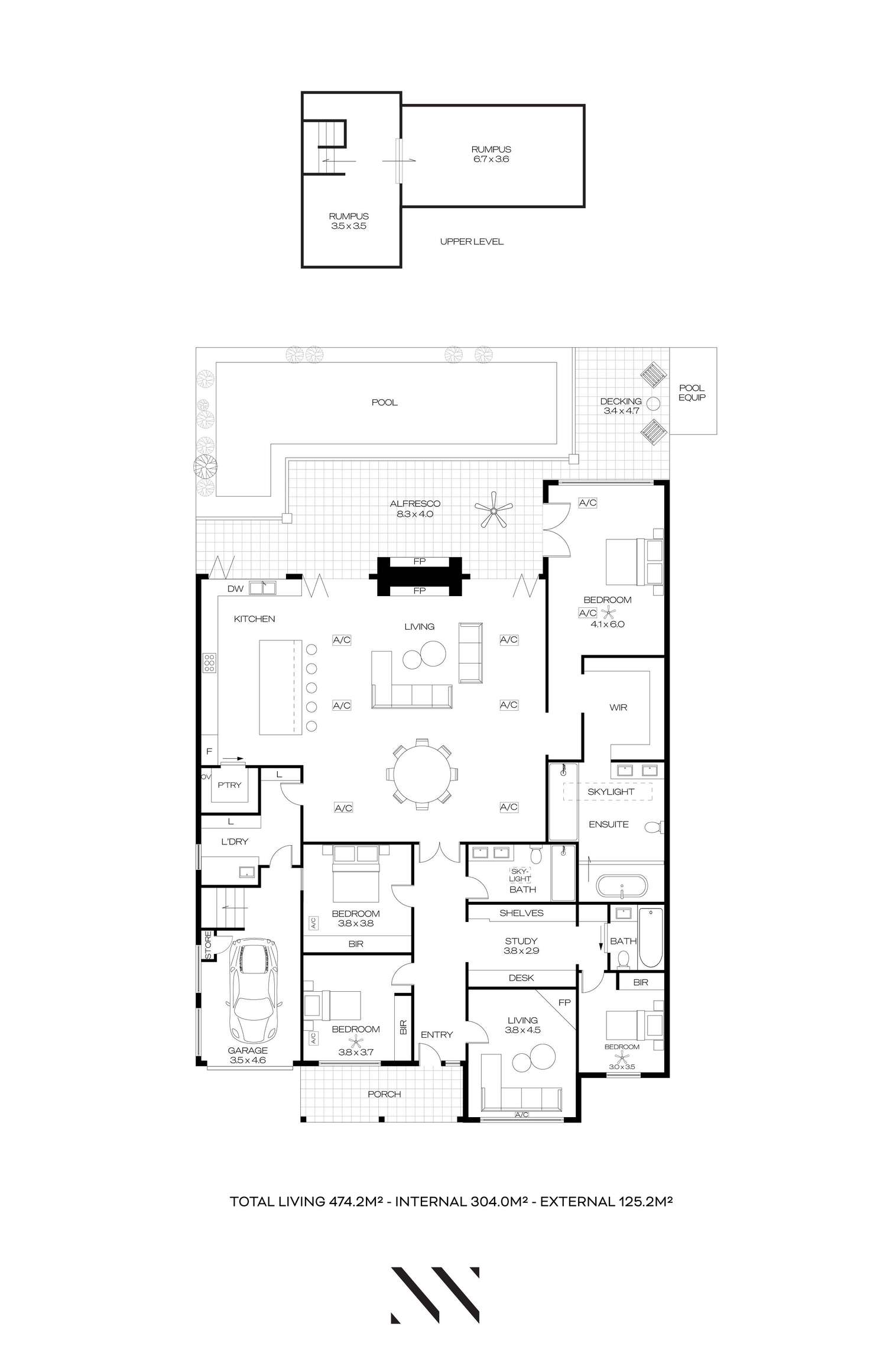 Floorplan of Homely house listing, 14 Addison Road, Black Forest SA 5035