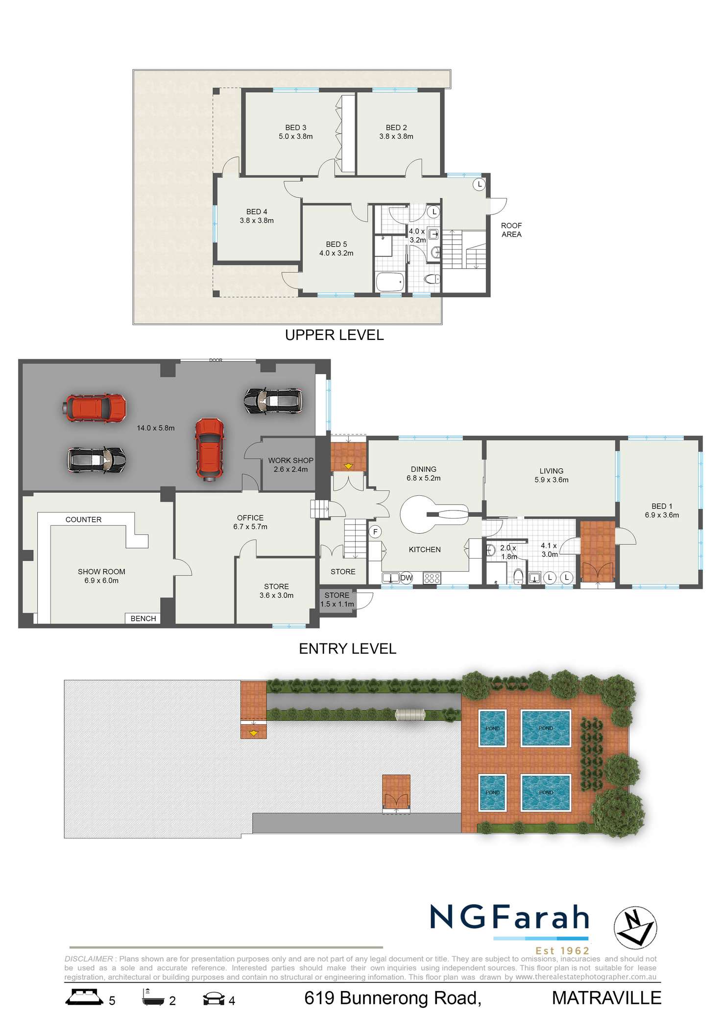 Floorplan of Homely house listing, 619 Bunnerong Road, Matraville NSW 2036