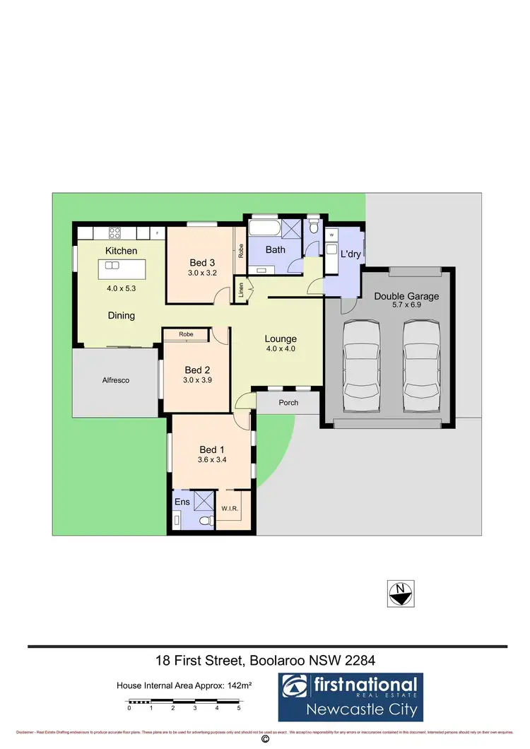 Floorplan of Homely house listing, 18B First Street, Boolaroo NSW 2284