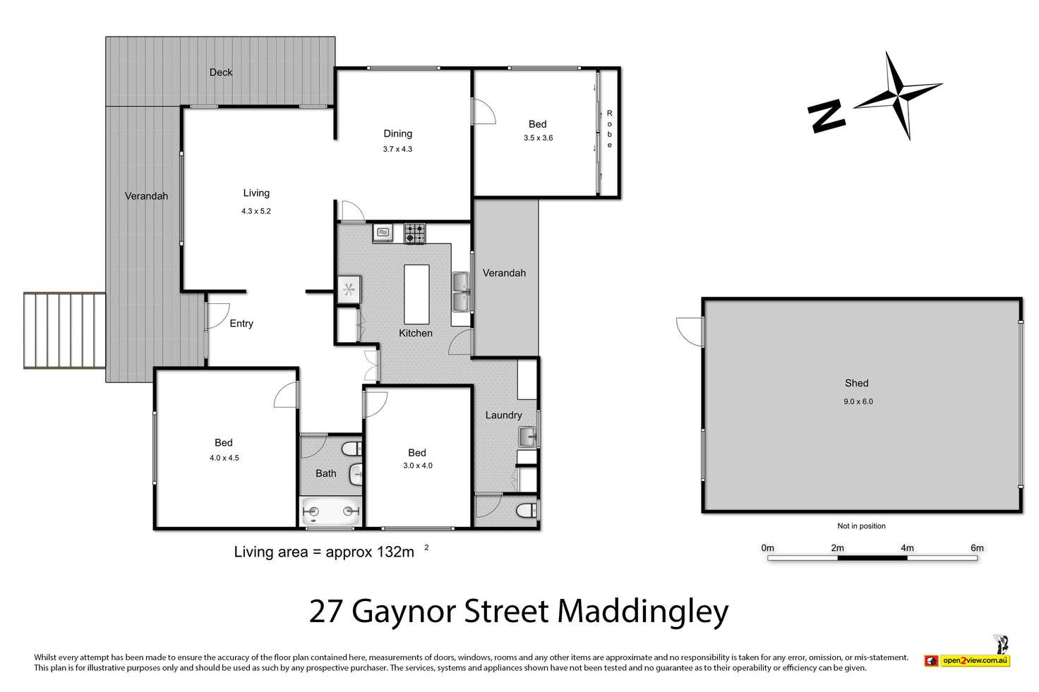 Floorplan of Homely house listing, 27 Gaynor Street, Bacchus Marsh VIC 3340