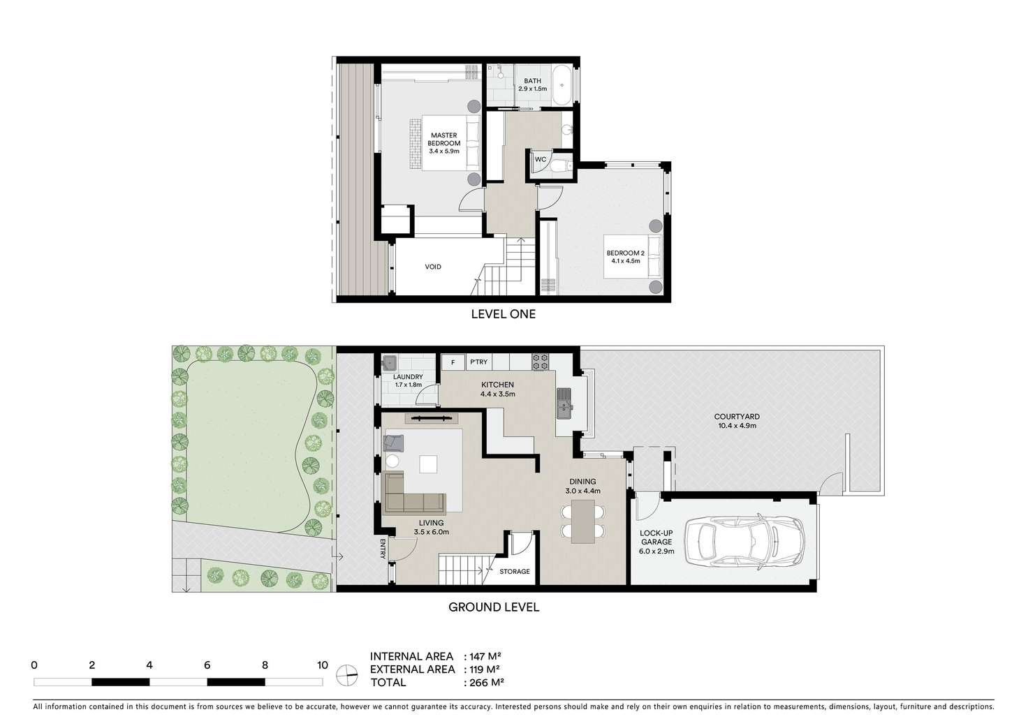 Floorplan of Homely townhouse listing, 1/15 Koolang Road, Green Point NSW 2251